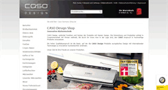 Desktop Screenshot of caso-germany-shop.de
